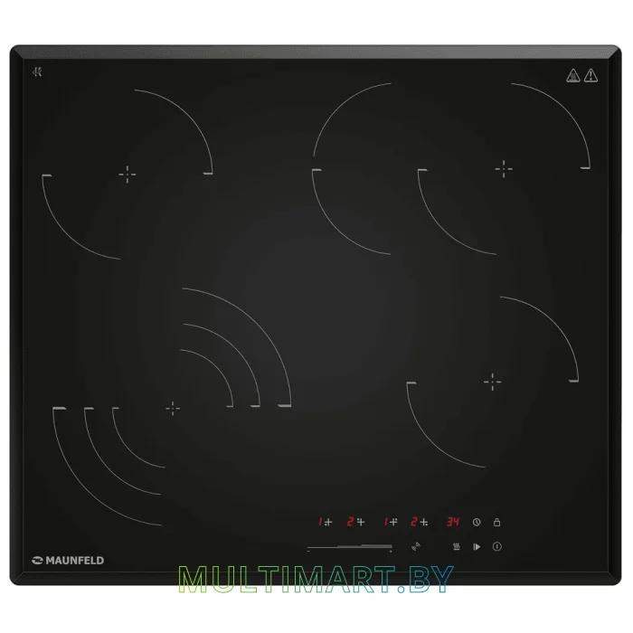 Электрическая варочная панель MAUNFELD CVCE594SSMDBK Lux